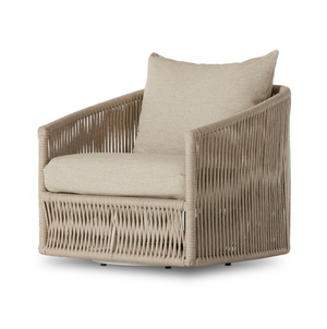 Porto Outdoor Swivel Chair - Faye Sand
