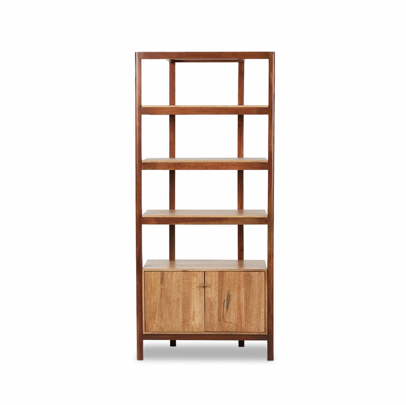 Reza Bookcase - Smoked Honey