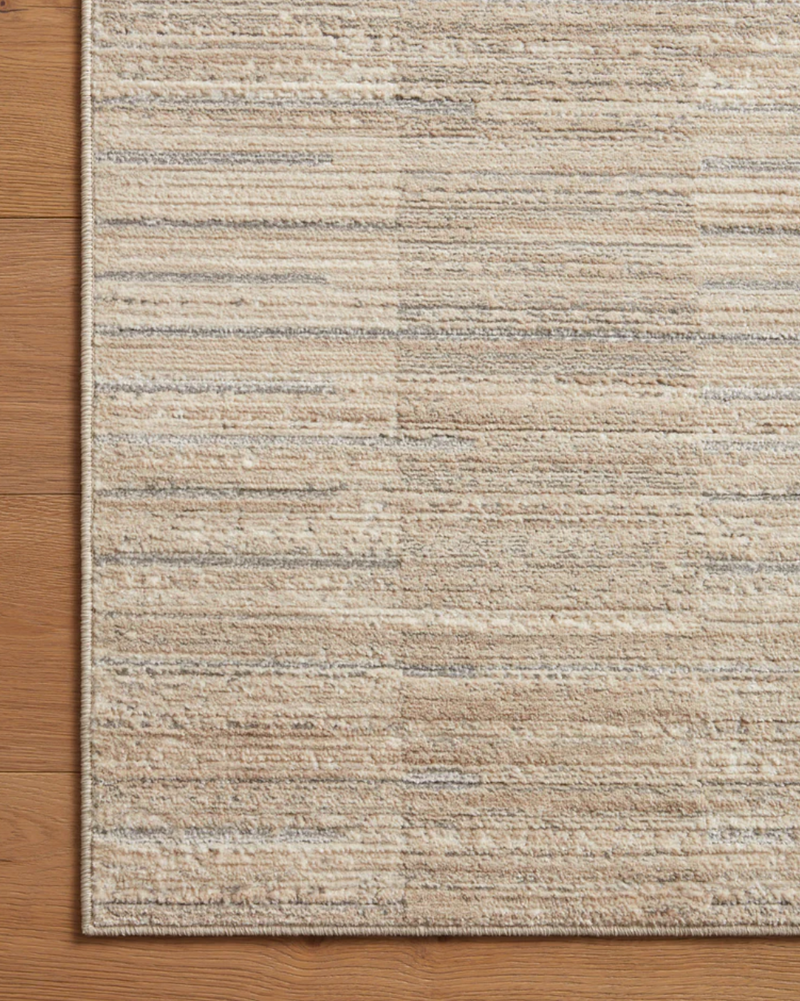 Arden Natural and Pebble Area Rug