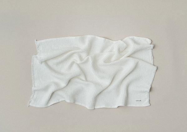 Everyday Waffle Hand Towel - White