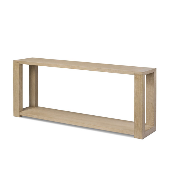 Thomas Console Table - Bleached Oak Veneer