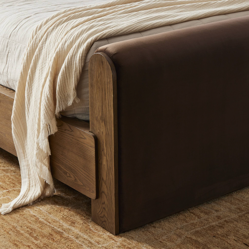 Sloane Bed - Surrey Cocoa