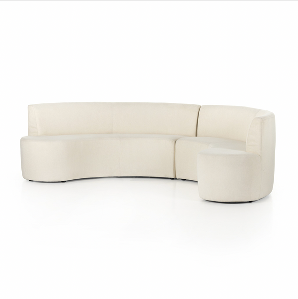 Sanda Dining Banquette - Kerbey Ivory