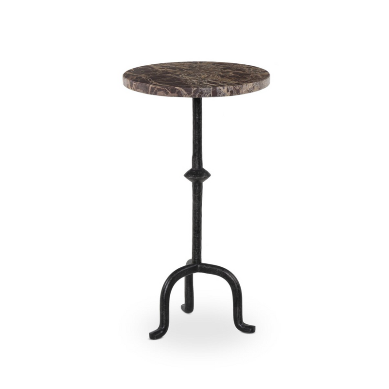 Jocelyn End Table - Garnet Marble