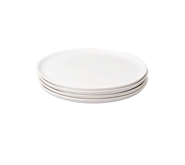 Fable Salad Plates S/4 - Speckled White