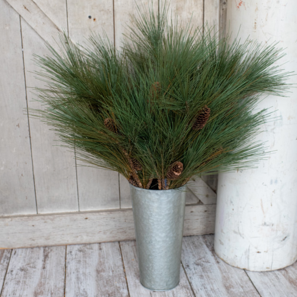 29" River Pine Spray with Cones