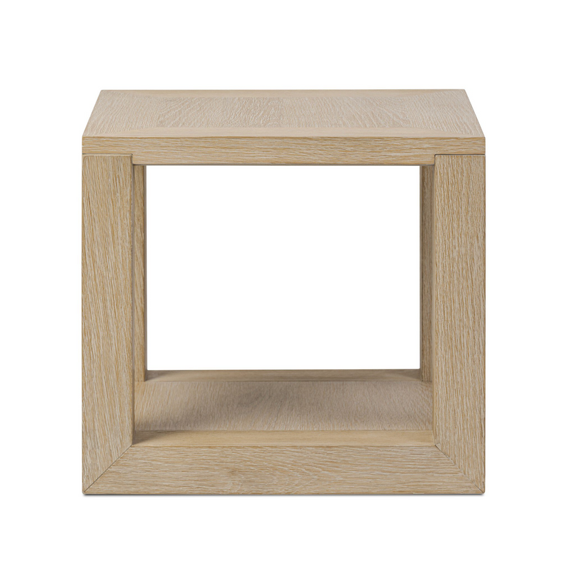 Thomas End Table - Bleached Oak