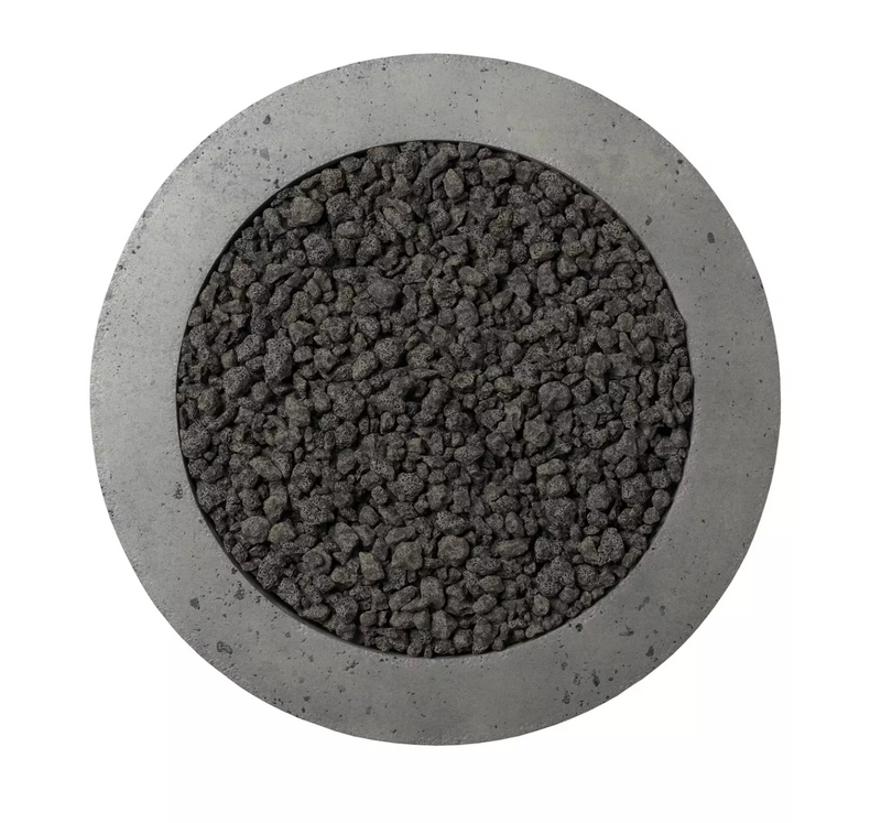 Bronson Outdoor Fire Table - Pewter Concrete