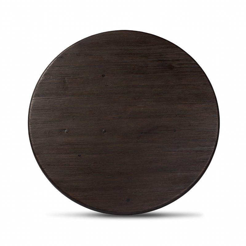 Kerrville Round Dining Table - Burnt Pine