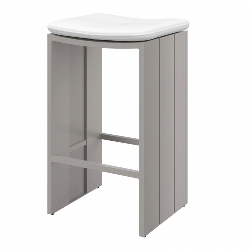 Verity Outdoor Barstool - Greige