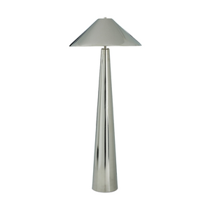 Romani Floor Lamp - Nickel