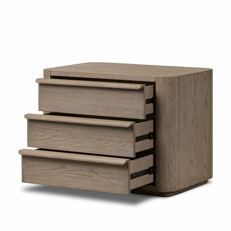 Primrose Nightstand - Natural Flat Oak