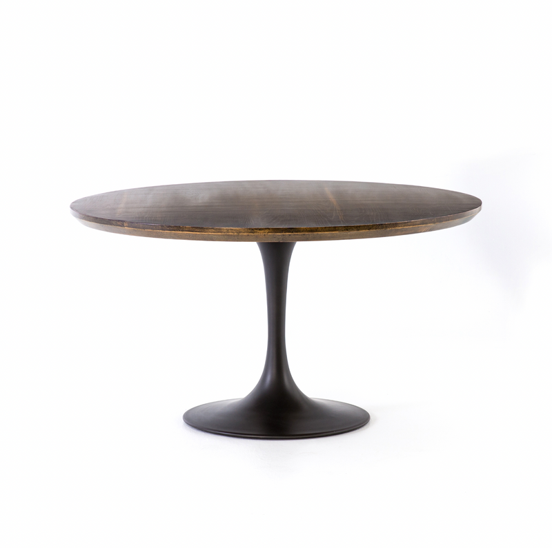 Powell Dining Table - English Brown Oak