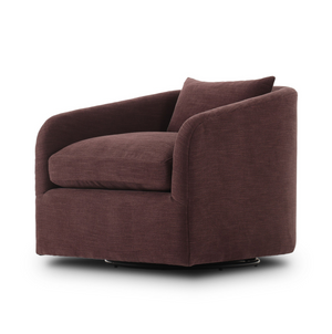 Topanga Swivel Chair - Laughlin Plum