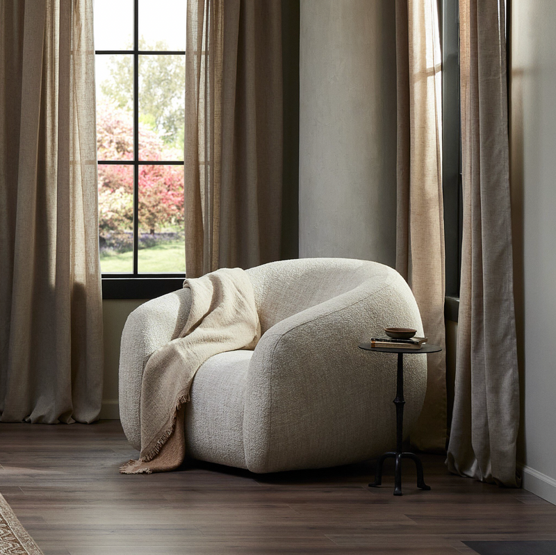 Jocelyn End Table - Raw Black