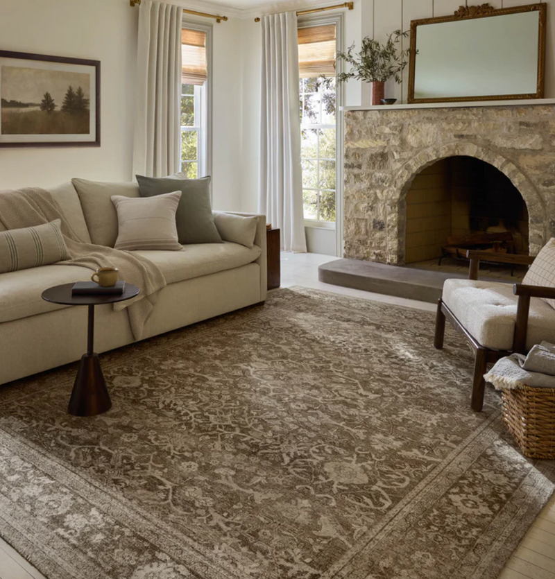 Wimberly Bark and Ivory Area Rug