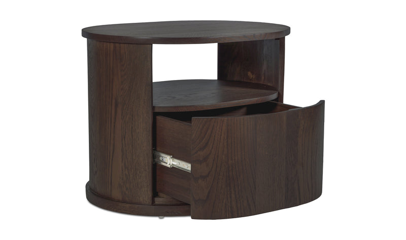 Rickie Nightstand Dark Brown