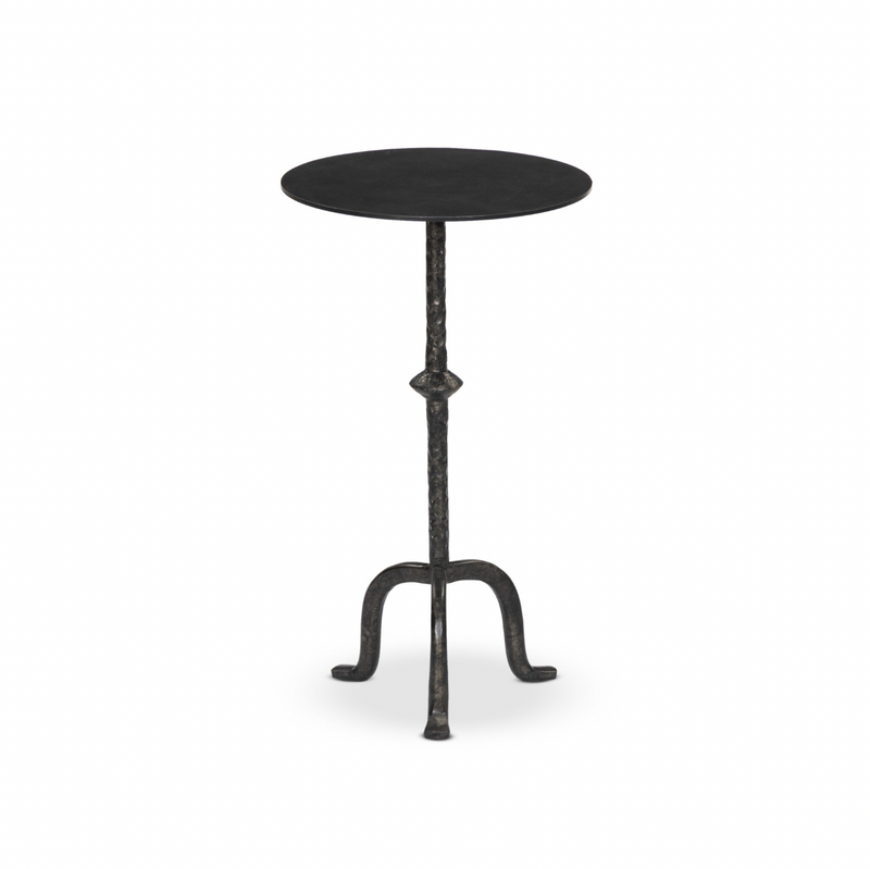 Jocelyn End Table - Raw Black