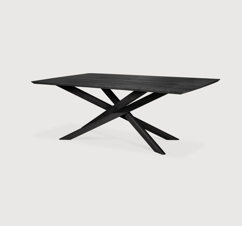 Mikado Rectangular Dining Table - Black