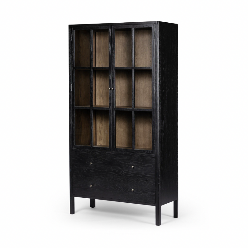 Bolsa Cabinet - Brushed Ebony Oak