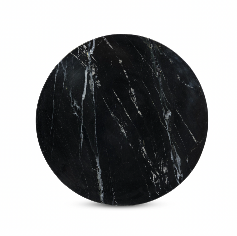 Sophie End Table - Black Marble
