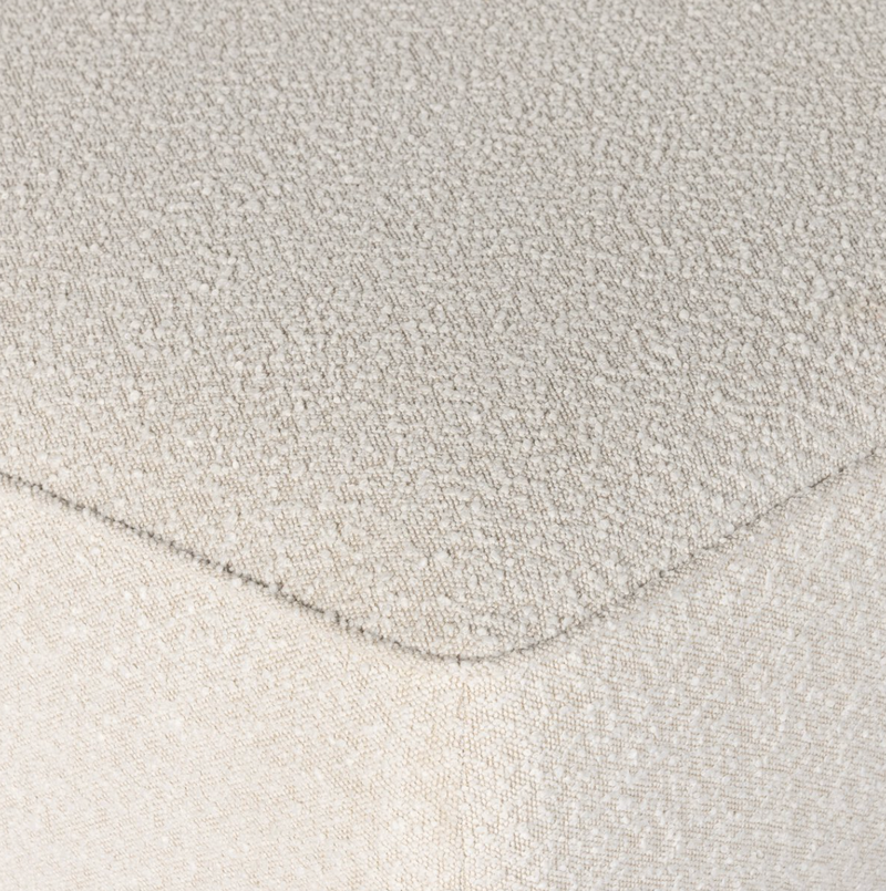 Sinclair Cocktail Ottoman - Knoll Natural
