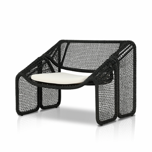 Selma Outdoor Chair - Black Hyacinth