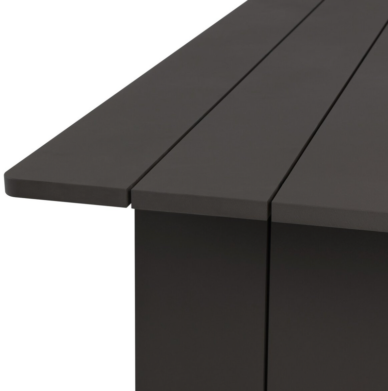 Chapman Outdoor Metal Dining Table-92"