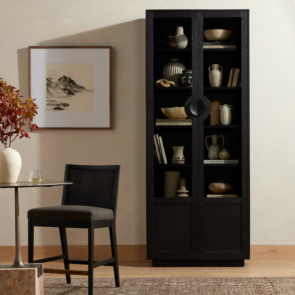 Coraline Cabinet - Brushed Ebony Oak