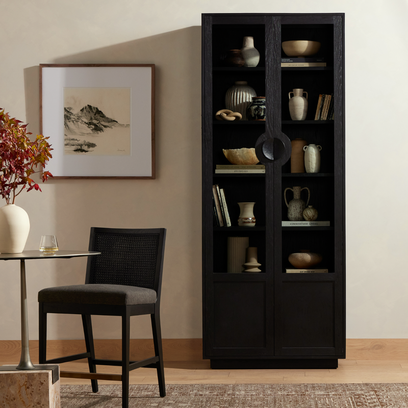 Coraline Cabinet - Brushed Ebony Oak