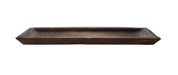 Decorative Long Paulownia Wood Tray