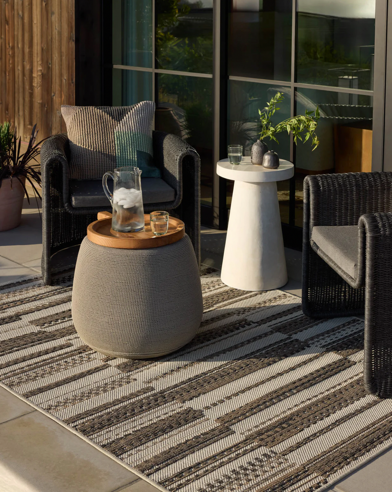 Rainier Ivory and Taupe Area Rug