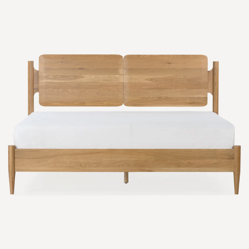 Danika Oak Bed - Natural Oak