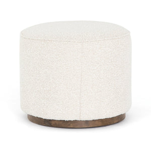 Sinclair Round Ottoman - Knoll Natural