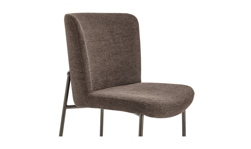 Novi Dining Chair Dark Brown-Set Of Two