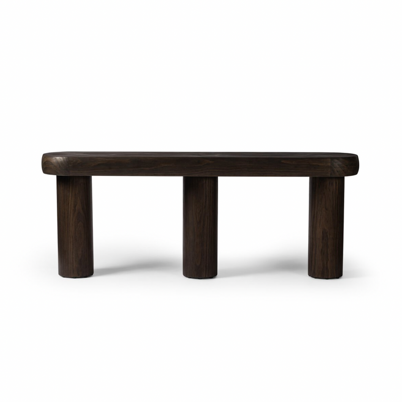 Sommer Console Table - Sienna Brown Pine