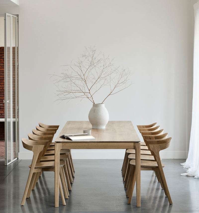Oak Bok Extendable Dining Table - Natural