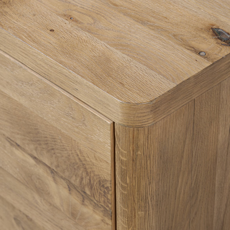 Noeline Nightstand - Worn Oak Veneer