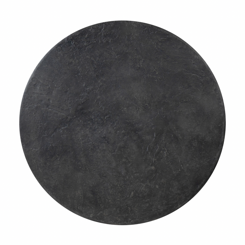 Bonnie Dining Table - Textured Black Concrete