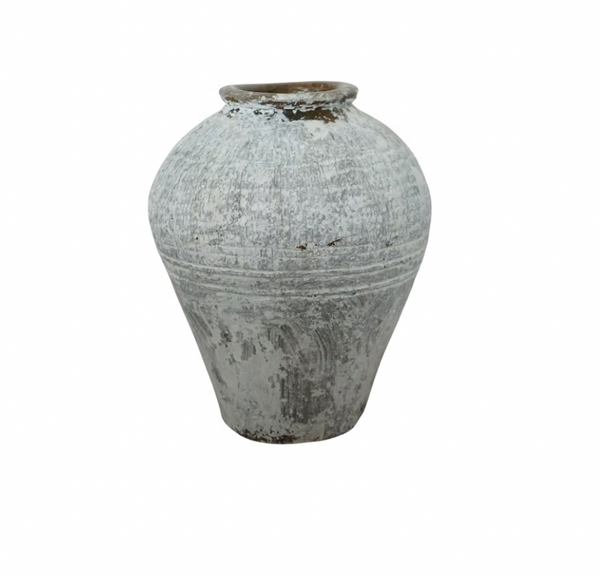 Lily Vintage White Pottery