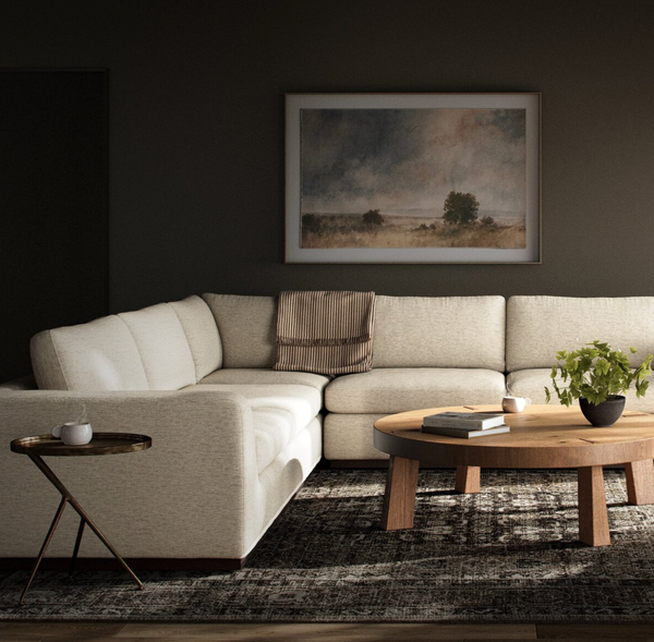 Colt 3-Piece Sectional - Crypton Nomad Snow