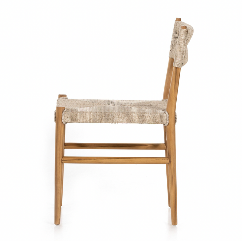 Lomas Outdoor Dining Chair - Vintage White