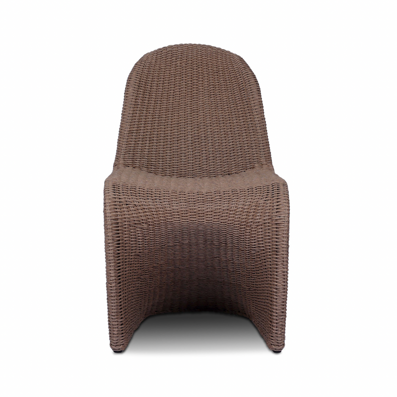 Portia Outdoor Dining Chair - Tanned Weave