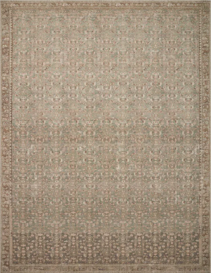 Angela Rose x Loloi - Aubrey Sage and Bark Area Rug