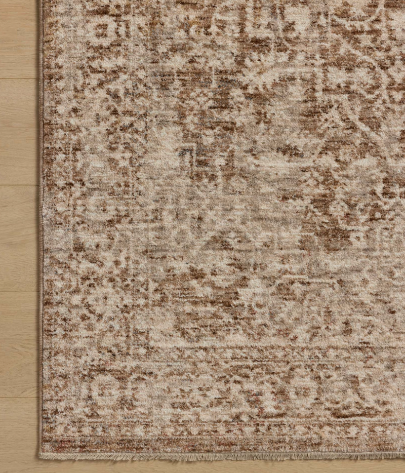Newman Bark and Natural Area Rug