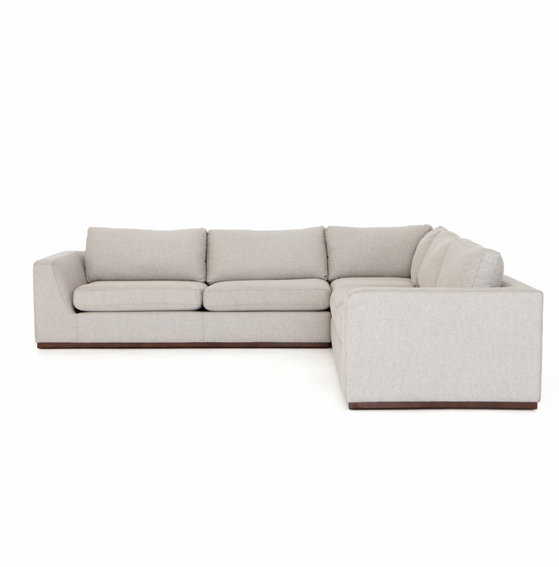 Colt 3-Pc Sectional - Aldred Silver