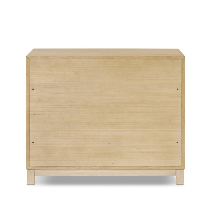 Millie Nightstand - Light Bleach Oak Veneer