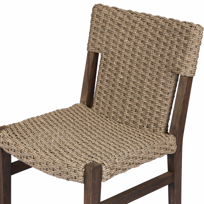 Cromwell Outdoor Dining Chair - Dark Textured Woven