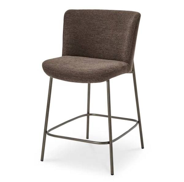 Emelia Stool - Dark Brown