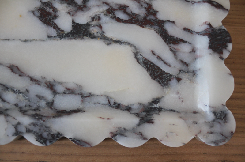The Cyrus Tray- Marble Rectangle